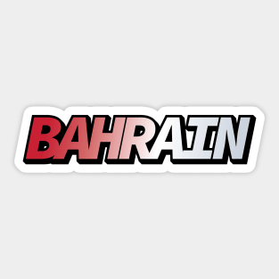 Bahrain Sticker